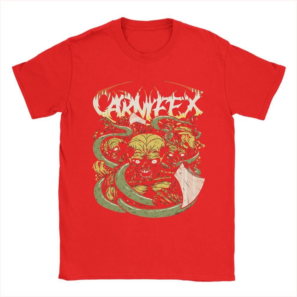 Amazing Carnifex Band T Shirt Summer 100 Cotton T Shirts For Unisexs Harajuku Print Tee Shirt Short Sleeve Vintage Top Tees