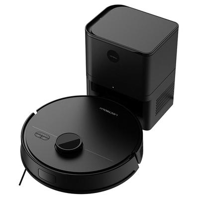Робот-пылесос Liectroux M70 Pro Lidar с самоочищающимся пылесборником, хранением карт нескольких этажей, мощным всасыванием 6500 Па