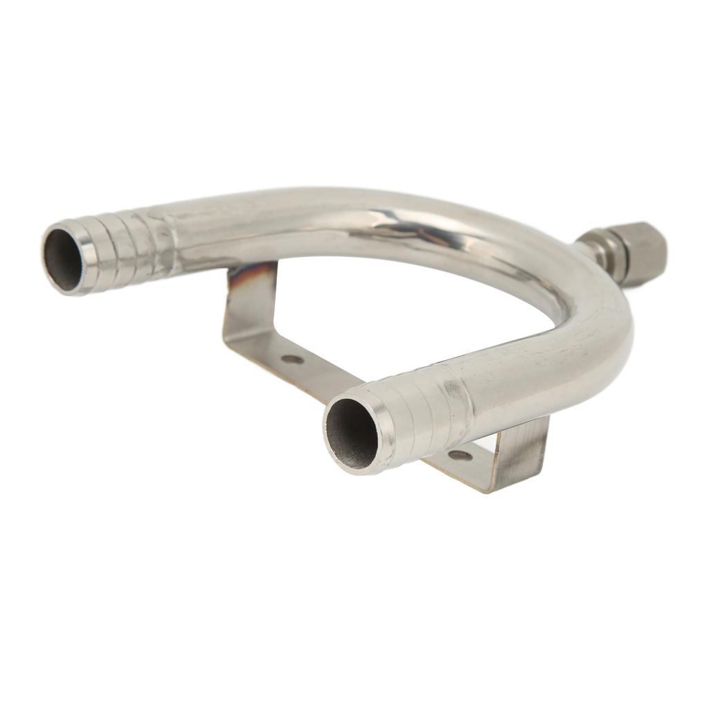 19.6mm Siphon Vented Loop 316 Stainless Steel Polished Rustproof for Boats Yachts RVs