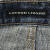Сделано в Японии Lounge Lizard Whisker Wash Cutoff Denim Мужские 2 Синий Прямой Lounge Lizard(ИСПОЛЬЗОВАЛ)