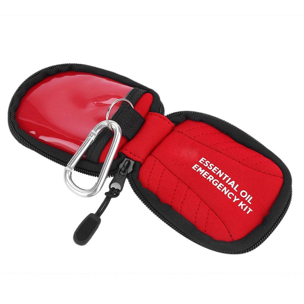 16 Slots Portable Neoprene Essential Oil Bottle Storage Bag Organizer Container