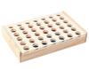 Wooden 4 In a Row Puzzle, 3D, Competitive Board Game, Educational, Brain Training Game Toy