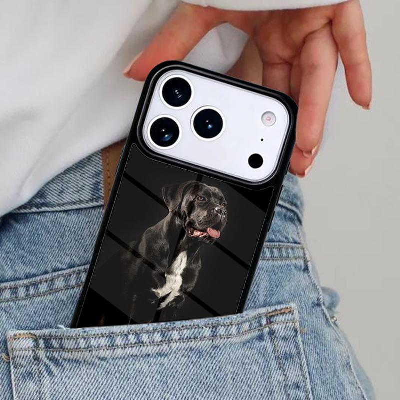 Чехол для телефона Кане Корсо Итальянский мастиф для iPhone 16e 15 14 13 12 17 Pro Max Plus Air 17pro Обложка Coque