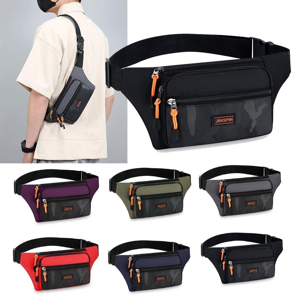 Fanny Pack Men Waist Bag Close Fitting Waist Bags Sports Waist Bags Fashion Run Bag Sports