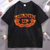 Burnin Up Graphic Tshirt Mens Clothes Causal Short Sleeve High Quality Breathable Tshirt Male Clothes Y2k Fashion Tee Unisex