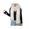 Women Scarf Solid Color Thickened Warm Winter Scarf Soft Touch Versatile Long Scarf Versatile Fashion Accessory
