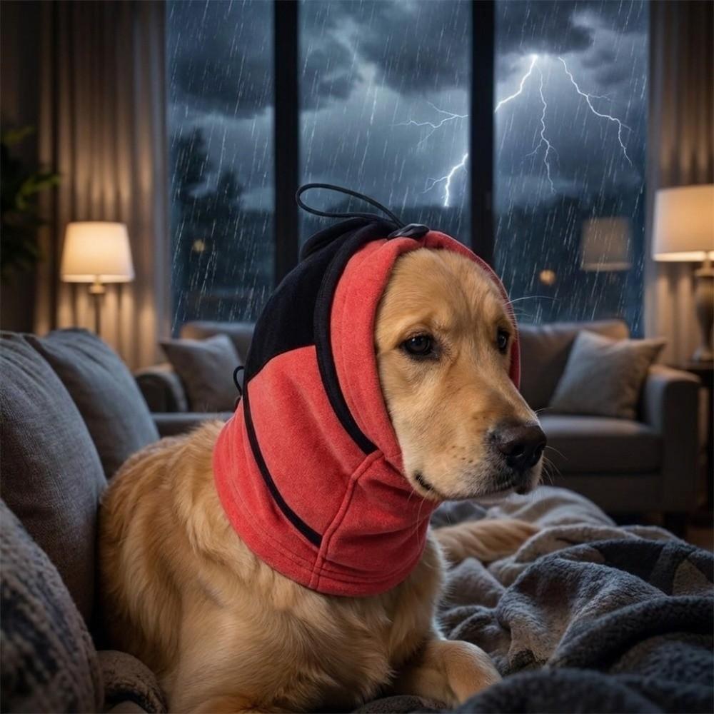 Thickened Warm Noise Reduction Earmuffs Adjustable Pet Ear Muffs Dog Ear Covers Calming