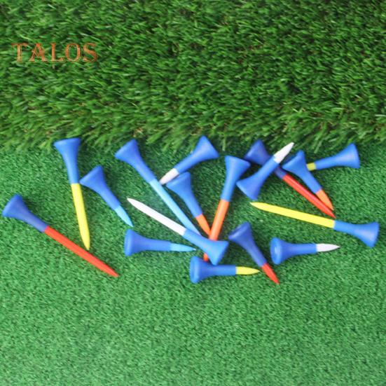 5 шт. футболок для гольфа, небьющиеся пластиковые футболки для гольфа оптом с широким мягким резиновым колпачком, уменьшающим трение, боковое вращение, аксессуары для гольфа для мужчин