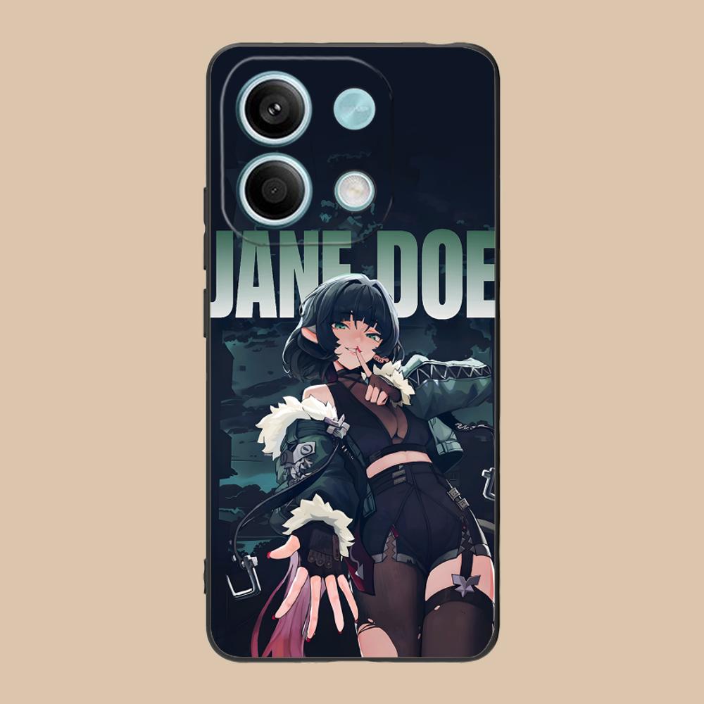 Чехол для телефона Zenless Zone Zero Jane Doe для Xiaomi 15 14 13 12 Mi 11 T Ultra Lite Pro S X 5G Цветной Печатный Чехол Cover Роскошный