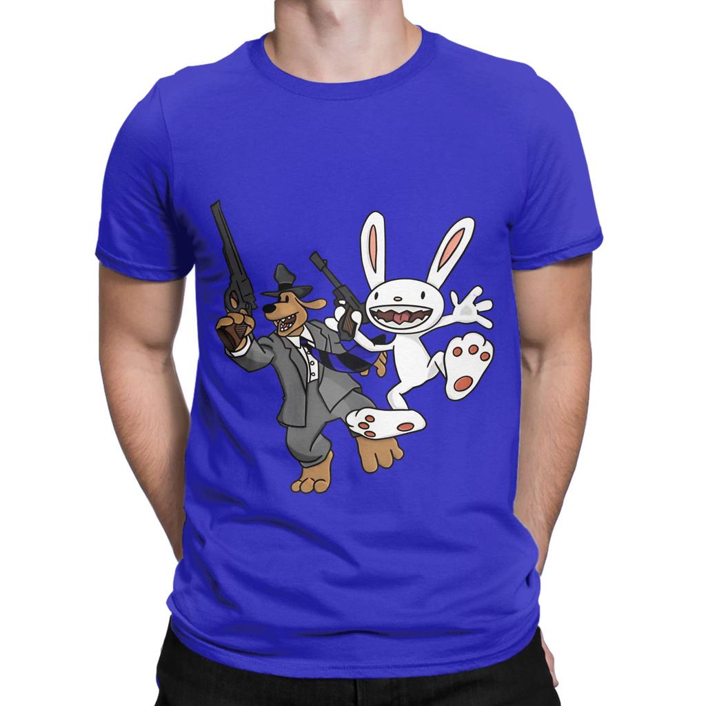 Sam And Max Hit the Road Graphic Funny 100 Cotton TShirt Sam And Max Hit the Road Tops Tees For Unisex