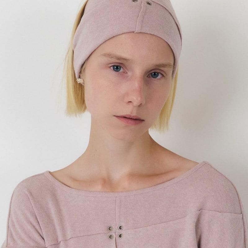 SEALOT ФИРМЕННАЯ ПЕТЛЯ АНГОРСКАЯ ПОВЯЗКА ДЛЯ ВОЛОС (розовый)