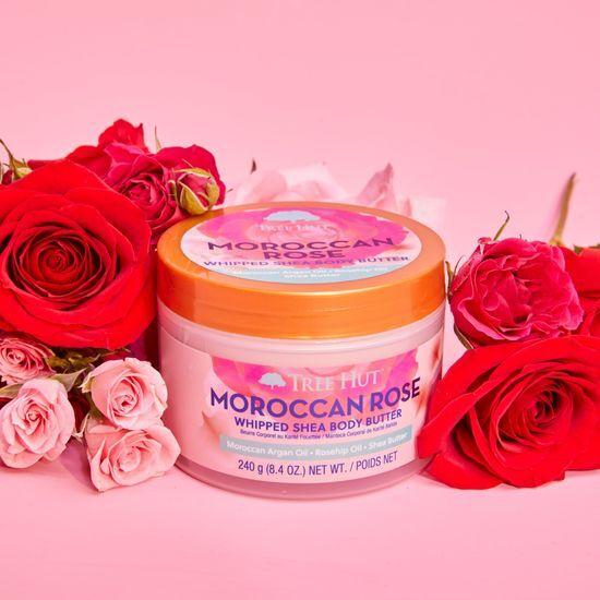 TREE HUT Whip Body BUTTER Moroccan Rose 240g
