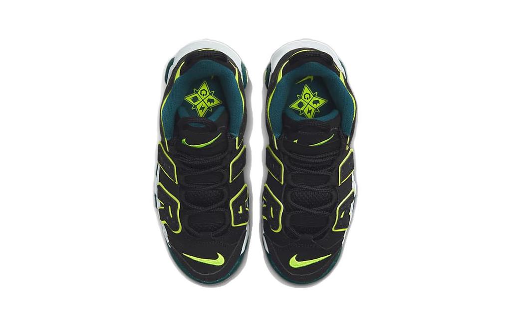 Nike Air More Uptempo PS 'Черный Геод Бирюзовый'DZ2810-001