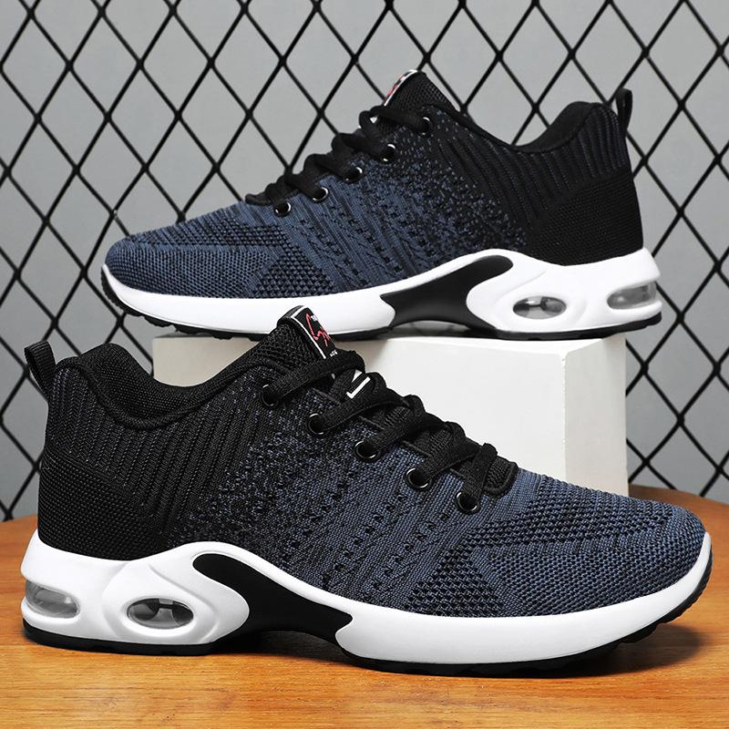 Shoes Men's 2025 Spring New Trend Men's Running Shoes Spring and Autumn Breathable Lightweight Shock Absorbing Sneakers Manufacturer