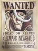 One Piece Wanted Poster Navy Official Wanted Poster Whitebeard