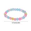 10-30Pcs Colorful Beads Bracelet Kids Girls Birthday Party Favors Baby Shower Wedding Guest Treat Gifts