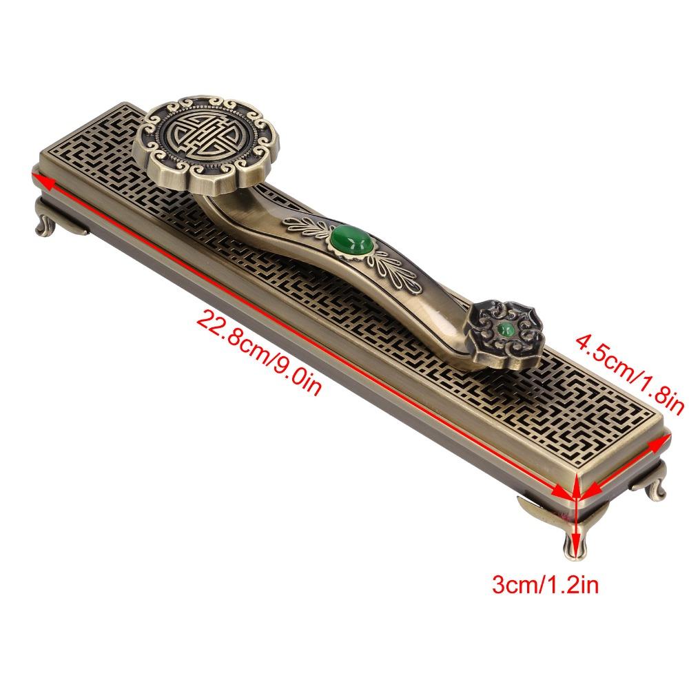 Antique retro style Incense Box Alloy material Aroma Censer Incense Censer Sandalwood burning