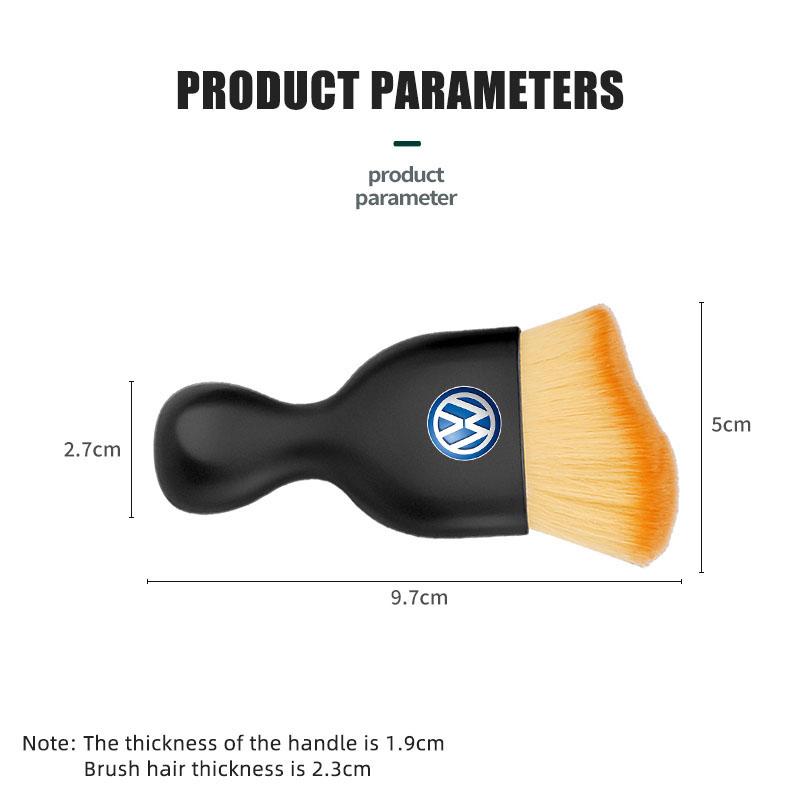 WGLRK1 Car Interior Cleaning Soft Brush Dust Remover Tools For VW Scirocco Polo T5 Passat b6 Golf mk5 Tiguan Jetta CC Beetle GTI