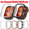 Противоударный Противоцарапающий Чехол-Защита Экрана Для Huawei Watch fit4/4 Pro Чехол для Часов Одиночный Алмазный Бампер Аксессуар Полый Корпус