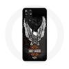 Case - Harley Davidson - Xiaomi Redmi Note 11 4G - Soft - Black - Eagle Logo