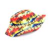 American New Coconut Tree Print Bucket Hat Двусторонняя шляпа для летнего пляжного отдыха Защита от солнца Панама для мужчин и женщин