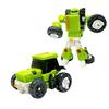 15cm Interesting Cartoon Collectible Transforming Robot Transformer Toy Children Car Christmas Gift