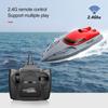 High-speed Yacht RC Boats 2.4G Upgraded Remote Control Ship Charging Version Summer Toys for Competition Gift