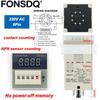 DH48J Counter Relay 1-999900 8 Pin 11Pin DC12V 24V AC110V 220V Contact Electronic Preset Digital Display Relay With Base 1