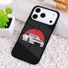 Мягкий чехол для телефона Initial D для iPhone 17 Air 16 15 11 12 14 13 Pro Max Ударопрочный чехол