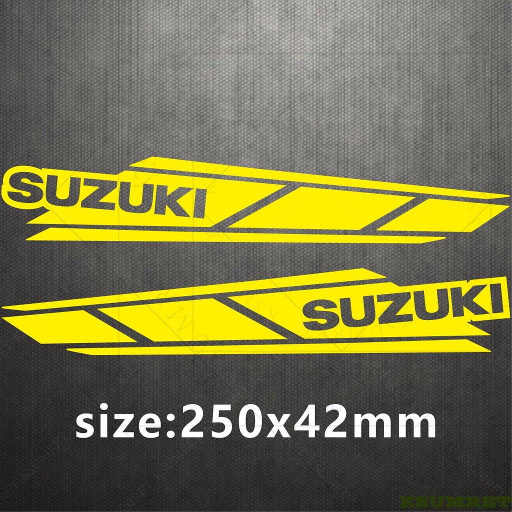 AAGJ1 Виниловая наклейка Логотип Suzuki Наклейки для мотоцикла Шлем Светоотражающий комплект