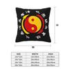 Jkd Jeet Kune Do Logo 2 Pcs Square Pillowcase Pillow Cover Cushion Zip Decorative Comfort Throw Pillow For Home Sofa