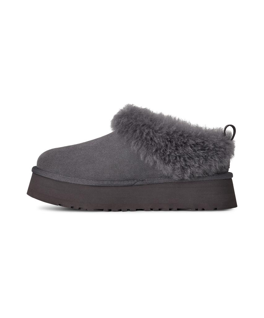 Ugg [Women] Wool Collar Ankle Slippers (Tazel) - Obsidian / 1171393-Obs