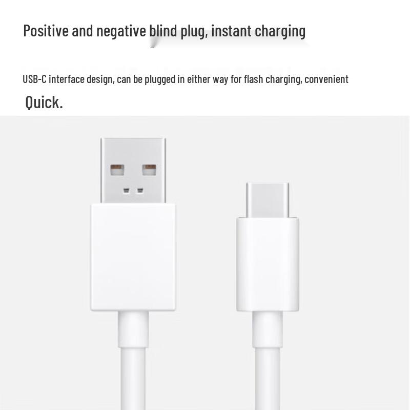 Оригинальный кабель OPPO 8A USB-A на Type-C для быстрой зарядки