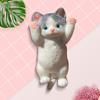 Реалистичная игрушка для кошек, сжимающая медленно отскакивающий мягкий TPR, снимает стресс и беспокойство