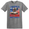 Kissed Veteran Boots Graphic T Shirt Military Pride Apparel Funny Tee