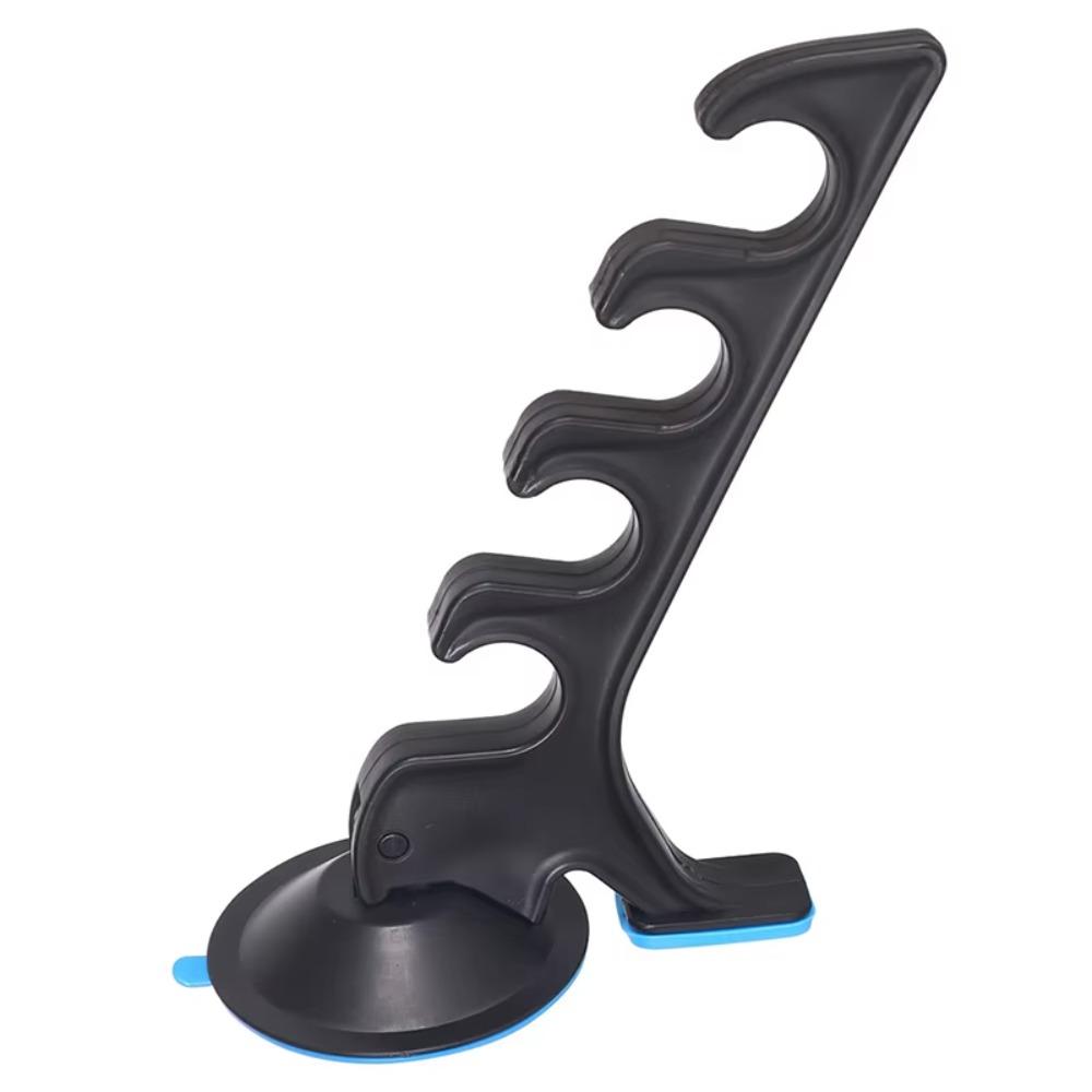 1pc Suction Cup Fishing Rod Holder Plastic Fishing Pole Rack Fishing Accessories