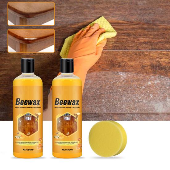100ml Beeswax Spray Furniture Polish Cleaner Natural Beeswax Spray Beeswax Finish Enhancer for Restore Shine Extend Furniture Life
