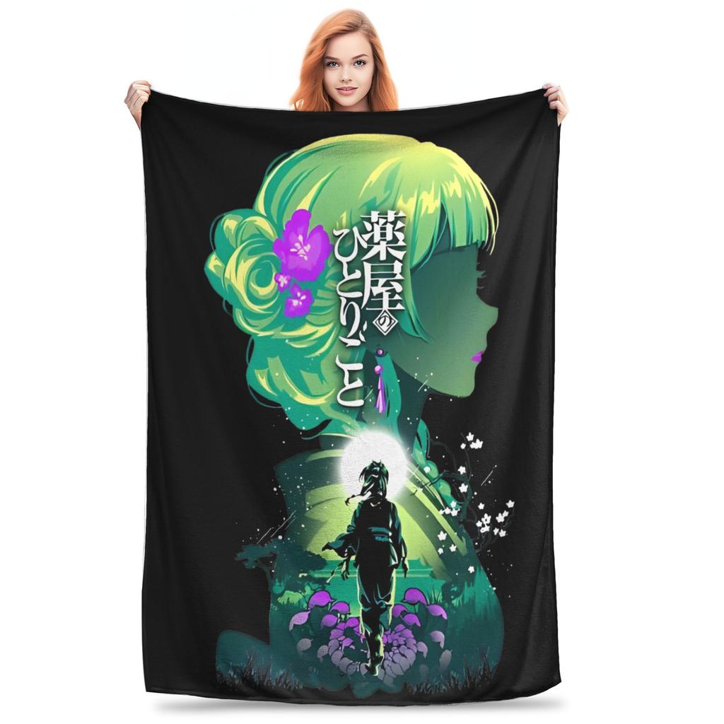 Аниме Флисовый Плед Kusuriya no Hitorigoto Дневники Аптекаря Одеяло для Кровати Спальни Ультрамягкое Одеяло для Спальни,