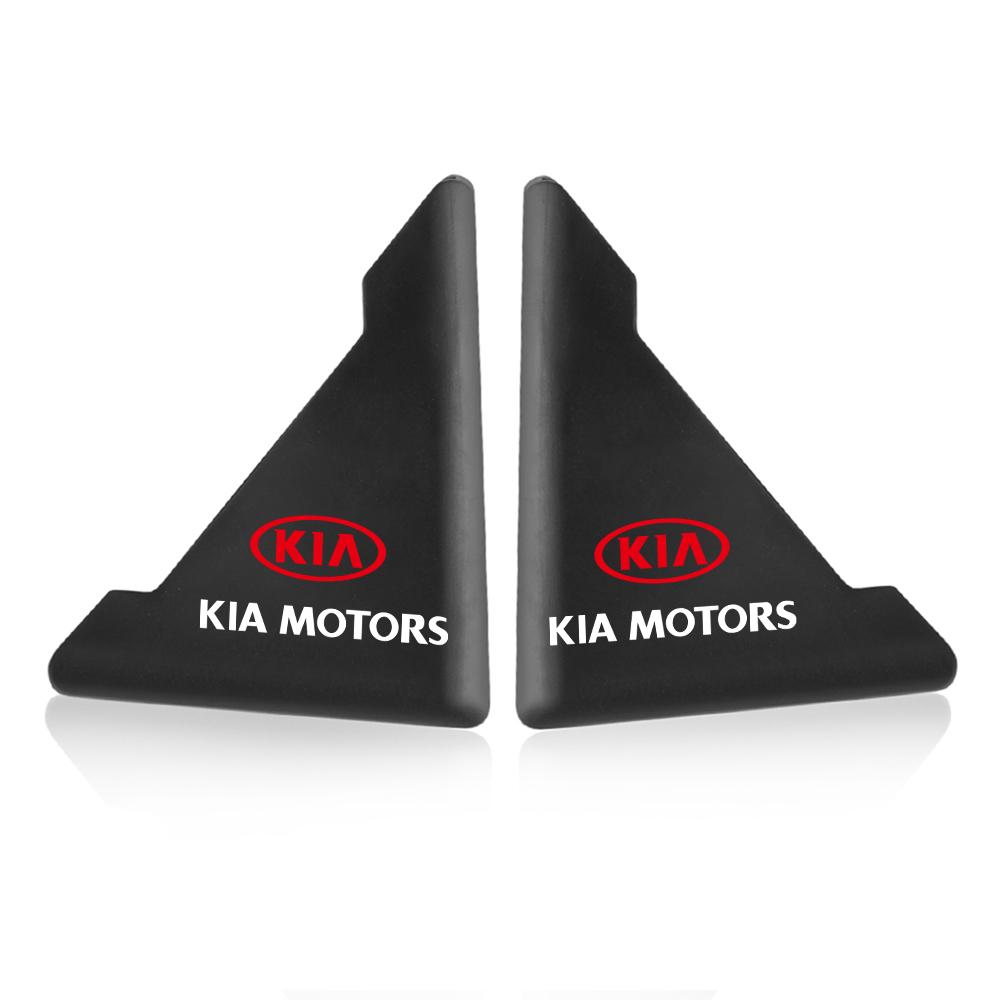 2pcs Car Door Guard Edge Corner Protector Cover Scratch-proof Sticker For Kia Sportage 3 Rio K2 Ceed Carnival Picanto Soul EV6 YO7