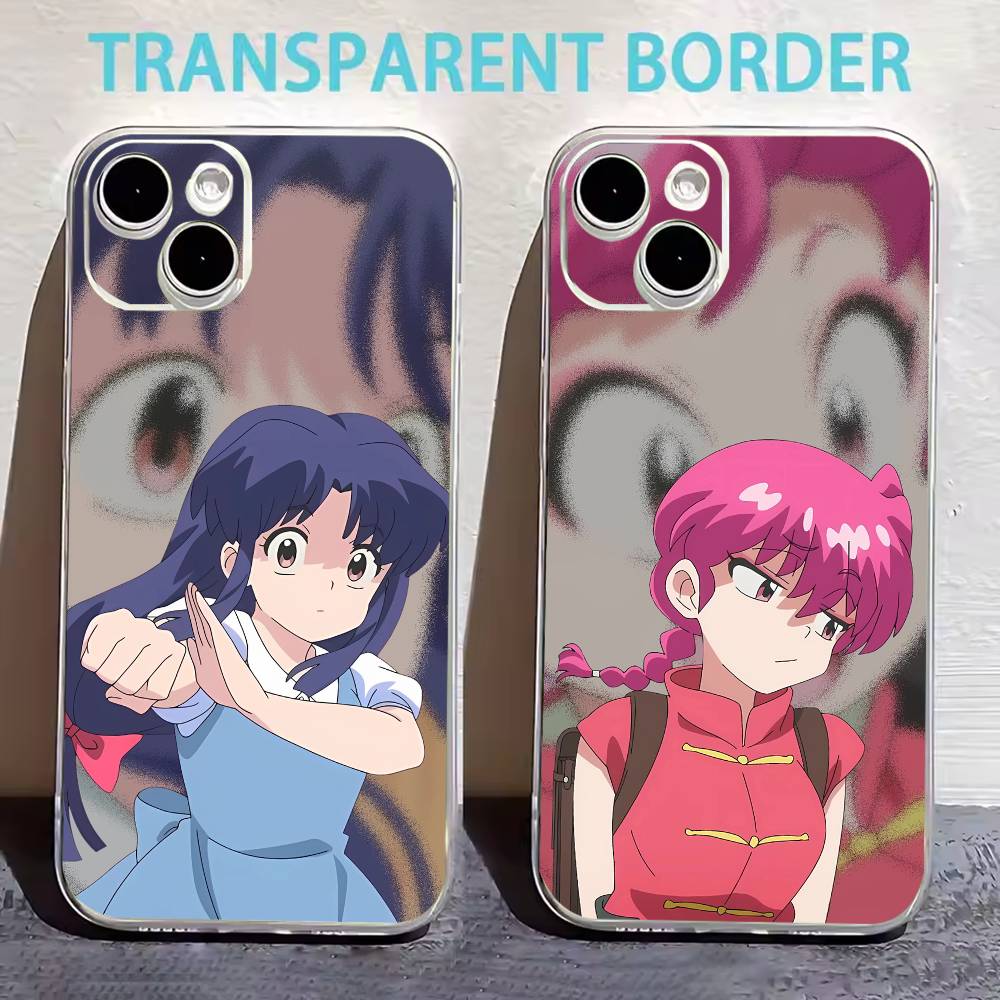 Comics R-Ranma 1-2 Phone Case For iPhone17,16,15,14,13,12,11 Plus,Pro Max Soft Transparent Cover
