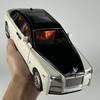 1:18 Модель автомобиля Rolls Royce Phantom Limousine из сплава, металлическая литая, для домашнего декора, настольный дисплей, орнамент, высокая симуляция, подарки