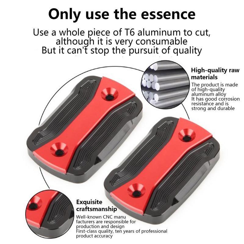 Замена крышки бачка тормозной жидкости мотоцикла, алюминиевый сплав, защита бака, защита бака, защита масла насоса тормозной жидкости мотоцикла