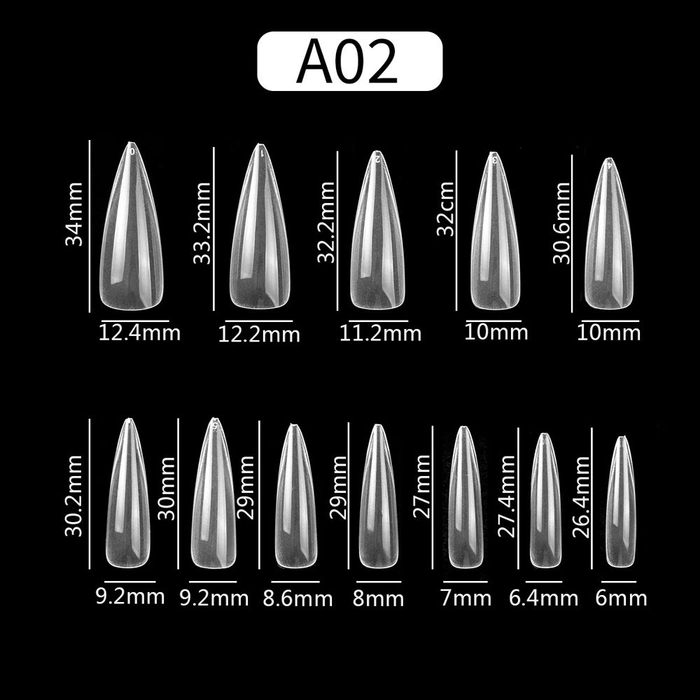 Инструмент для дизайна ногтей, полное покрытие, накладные ногти, накладные ногти, длинные искусственные ногти