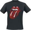 Rolling Stones Мужская классическая футболка с языком