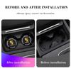 2Pcs Car Anti Slip Coaster Water Cup Accessories For Porsche Cayenne Macan 911 Gt3 918 928 944 968 Boxster Panamera