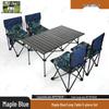 Outdoor Folding Chair Set: Portable Stool, Art Sketching Stool, Camping Chair with Backrest, and Fishing Chair