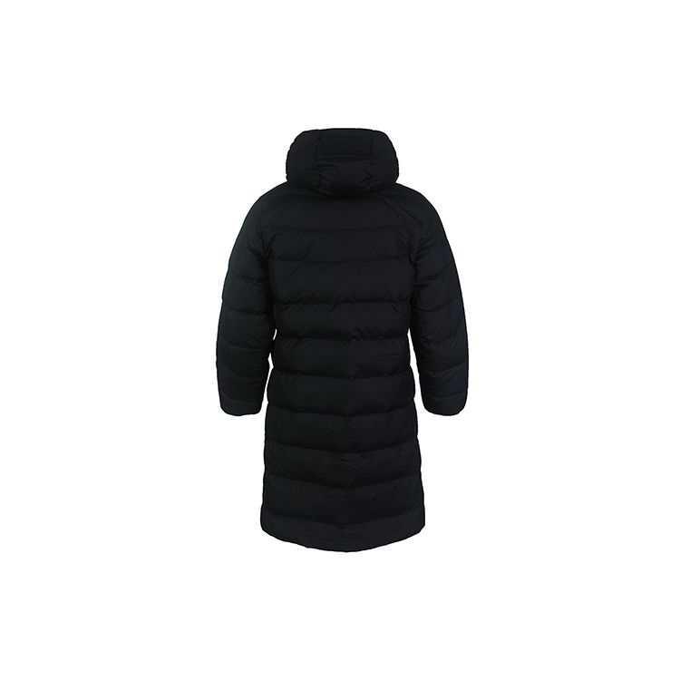 Nike Длинная куртка-пуховик с капюшоном и пухом, мужская верхняя одежда, черная CU0281-010