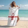 1pc Forest F.C Beach Towel, Comfortable and Thick, and Swimming/Bath/Picnic/Camping Towel, Suitable for Seaside Beaches