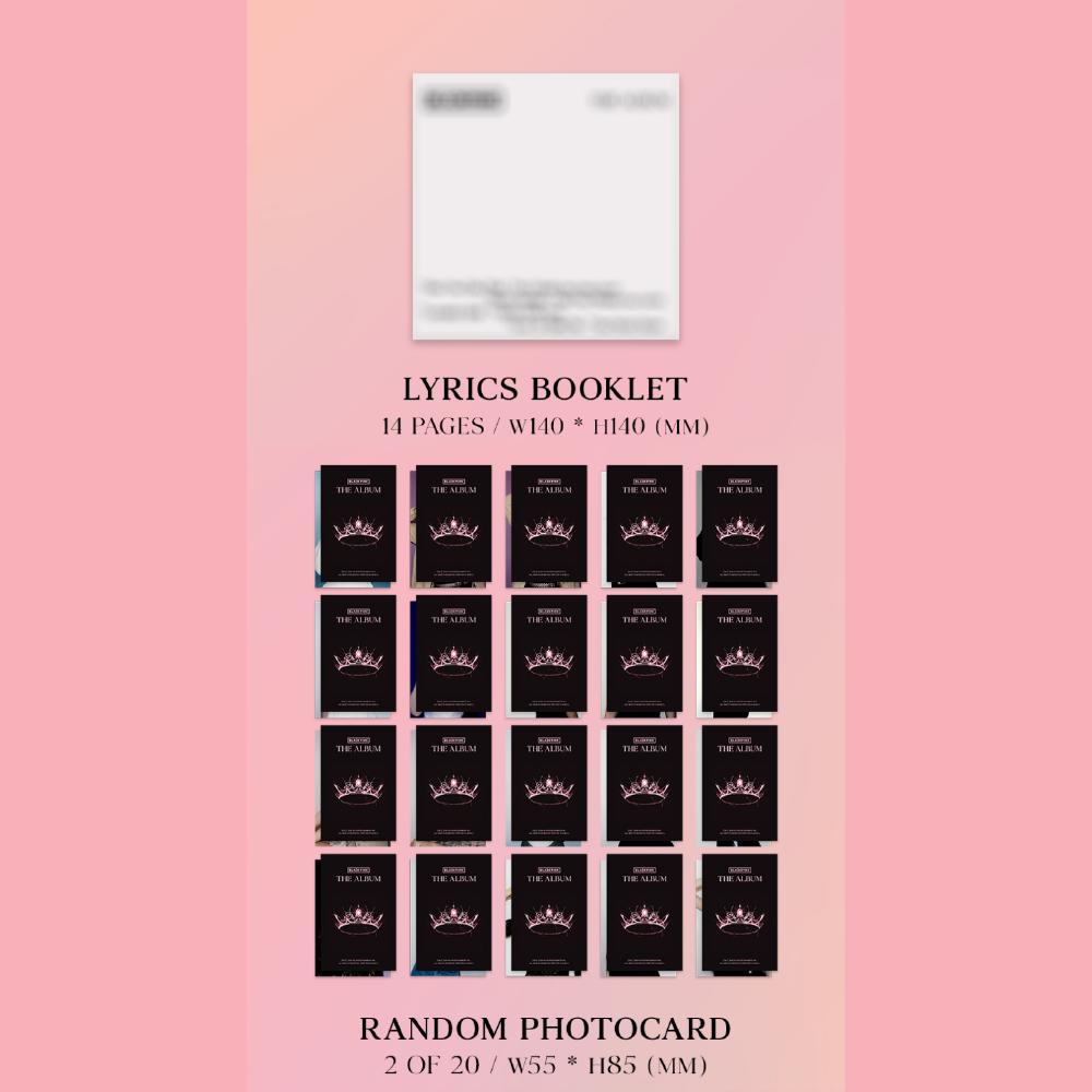 BLACKPINK 1-й полный альбом THE ALBUM