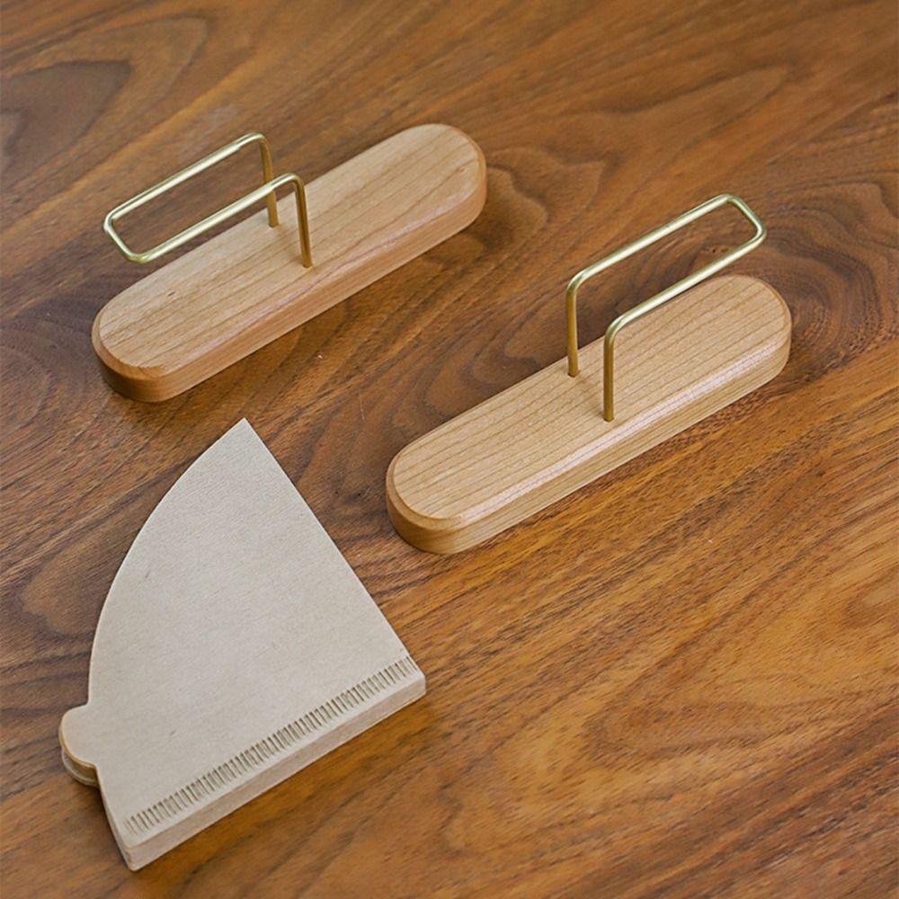 Прочный держатель для кофейного фильтра Универсальный контейнер для фильтровальной бумаги Стойка для хранения фильтров Инструменты бариста